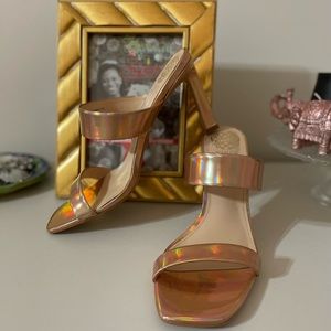 Vince Camuto Iridescent Heeled Sandals